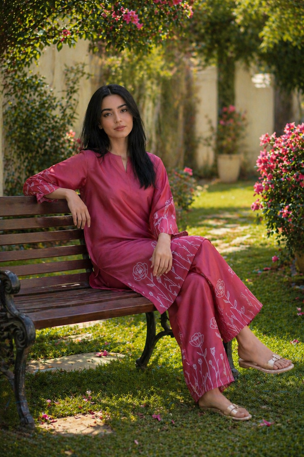 Rosé Bloom Co-ord Set